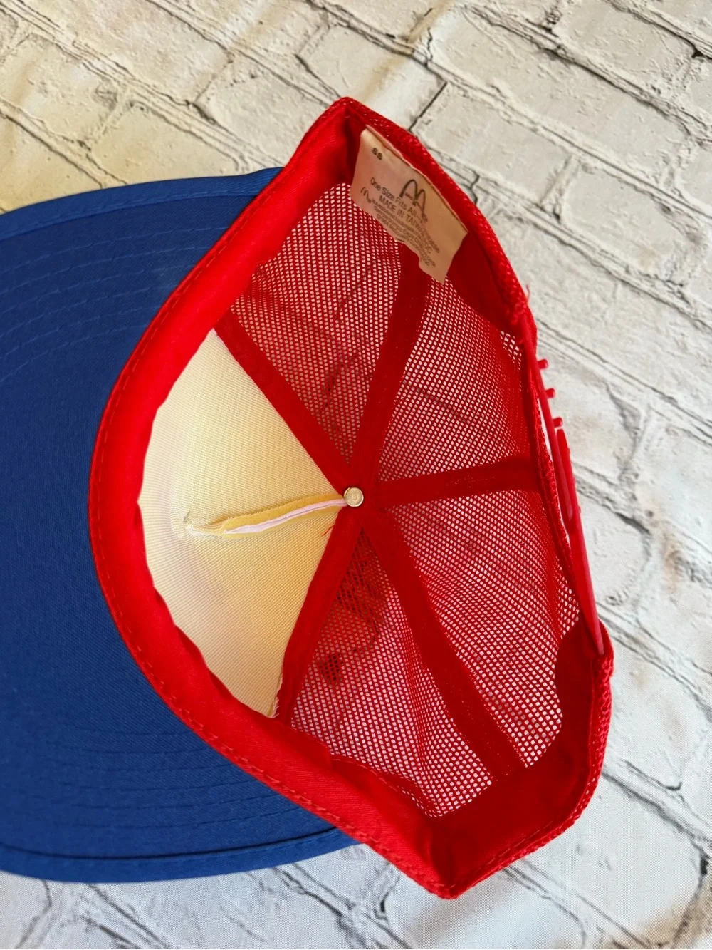 Vintage 1984 Olympics McDonald’s USA Red White & Blue Snapback Hat Cap